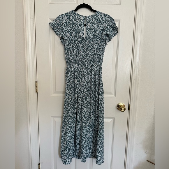 Sienna Sky Floral Faux Wrap Maxi Dress - Picture 5 of 6